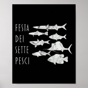 Poster De Poissons Italie T- Christmas Eve Sept 7 Poisson