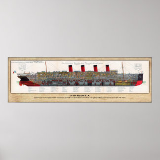 Poster de porcelaine intérieure/coutade France SS