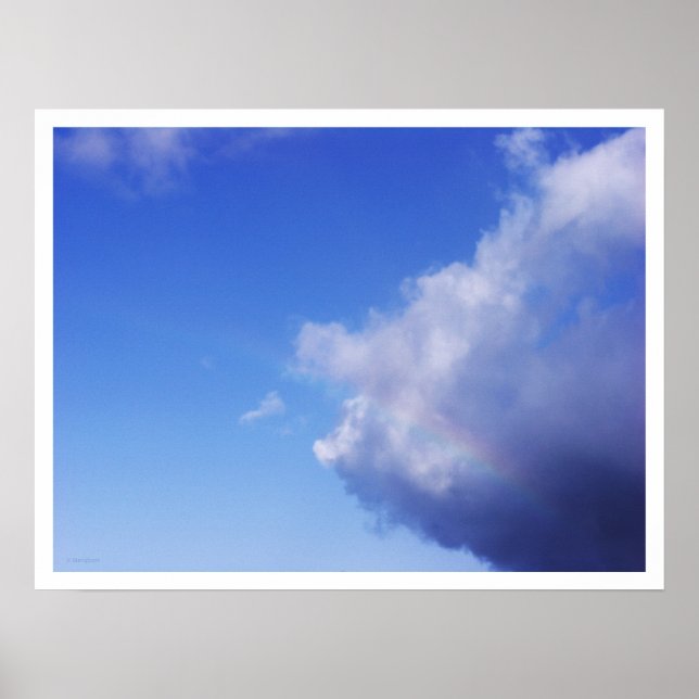 Poster de porcs et arcs-en-ciel (Devant)