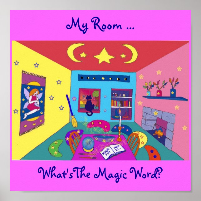 Poster de porte pour enfants (Devant)