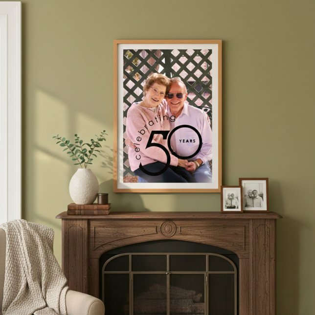 Poster de portraits commémorant le 50e anniversair (50 Years Anniversary Portrait Poster)