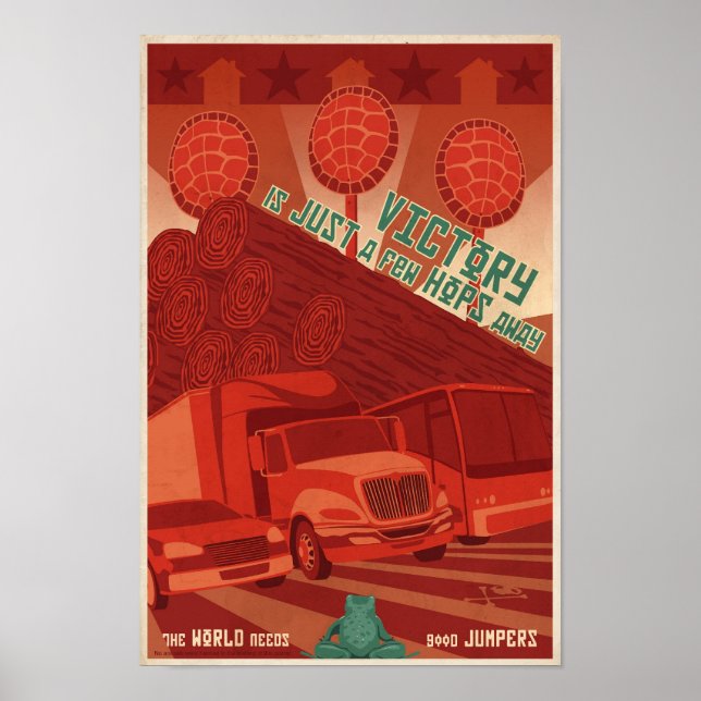 Poster de propagande de jeux d'arcade - troisième  (Devant)