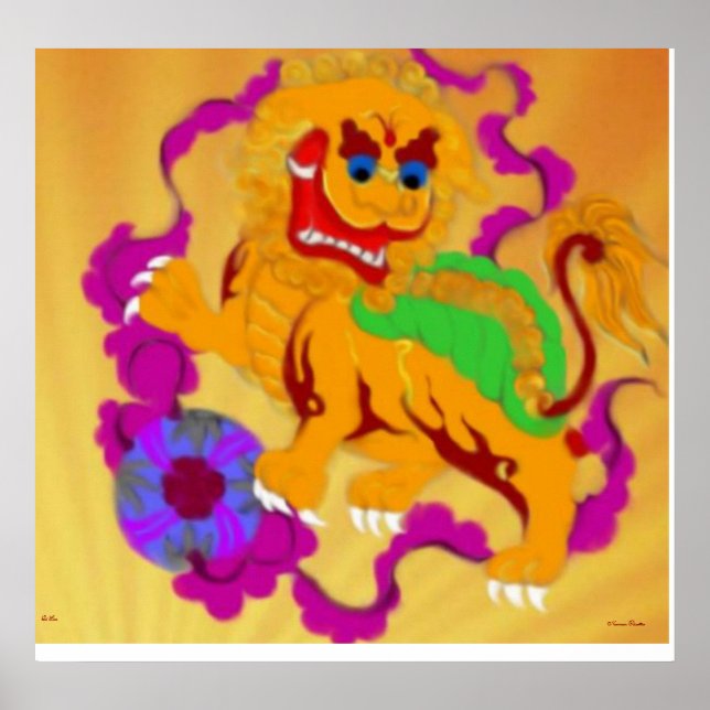 Poster de Qi Lin (Devant)