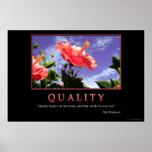 Poster de qualité