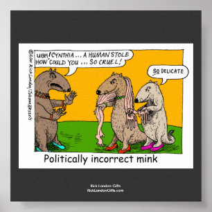 Poster de qualité de dessin P.I. Mink (Human Stole