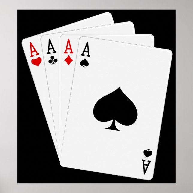 Poster de quatre as (Devant)