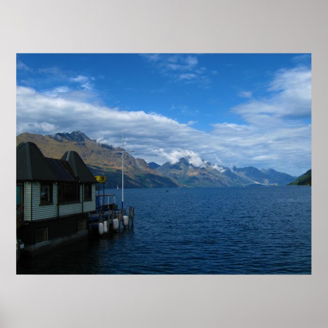 Poster de Queenstown Lakeside Dock (Devant)
