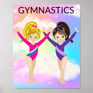 POSTER DE RAINBOW GYMNASTICS GYMNAST