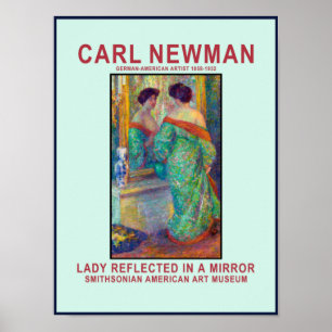 Poster de réflexion Carl Newman