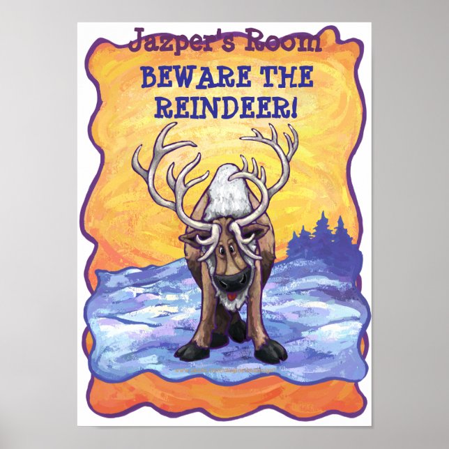 Poster de Reindeer My Room (Devant)