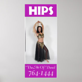 Poster de réplique des signes HIPS
