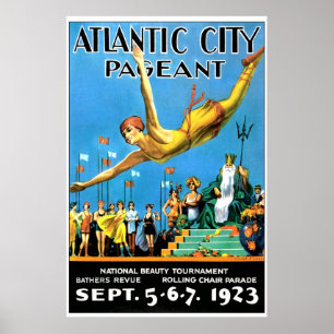 Poster de reproduction du pagent de la ville d'Atl