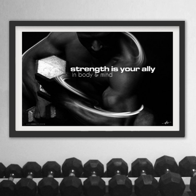 Poster de résistance (Strength is your ally)