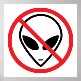 Poster de résistance Alien