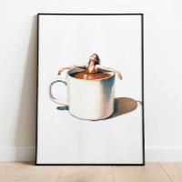 Poster de retraite de la Mug Café
