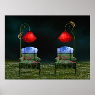 Poster de Rêves de Pavot et Schéma de Chameleon