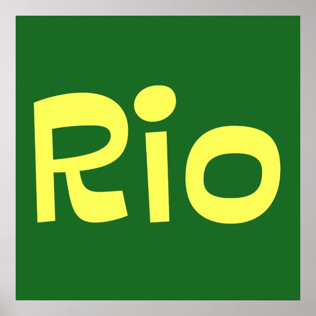 Poster de Rio (Devant)