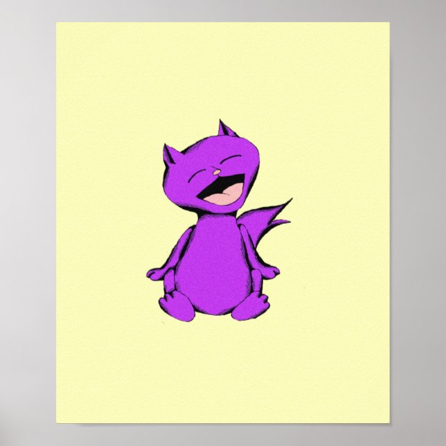 Poster de rire MauMau Cat (Devant)