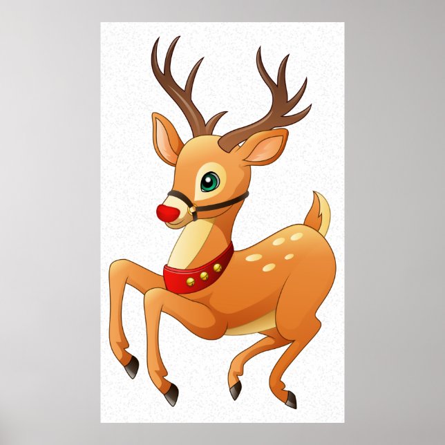 Poster de Rudolph Prancing (Devant)