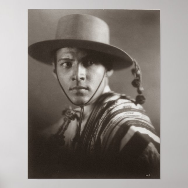 Poster de Rudolph Valentino Matte (Devant)
