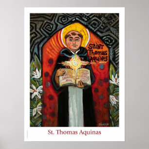 Poster de Saint Thomas d'Aquin