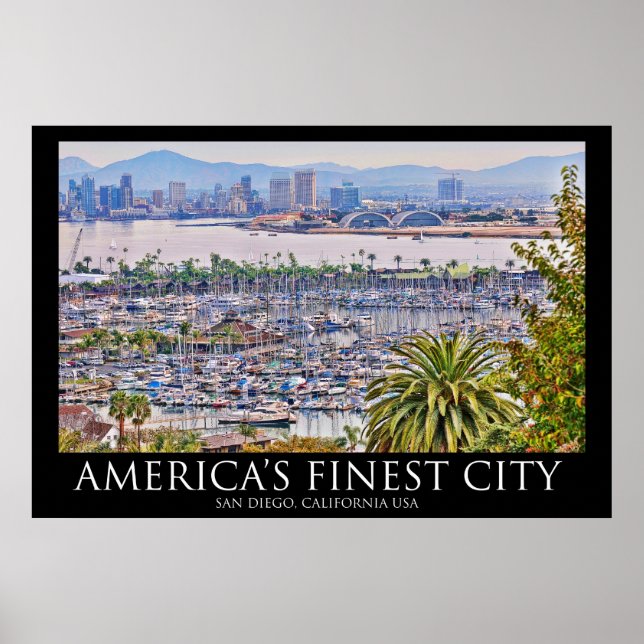 Poster de San Diego, Californie (Devant)