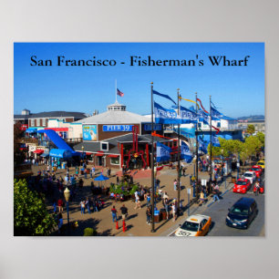 Poster de San Francisco Pier 39 #12-2