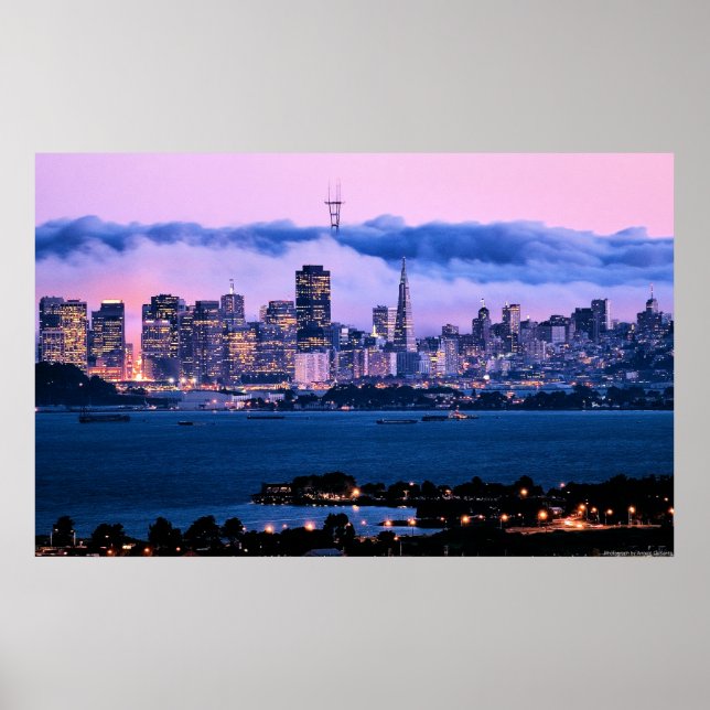 Poster de San Francisco Skyline (Devant)