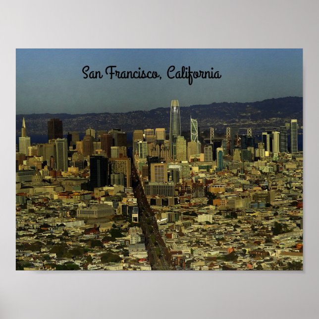 Poster de San Francisco Skyline #13 (Devant)