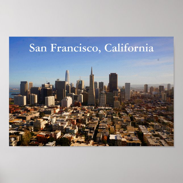 Poster de San Francisco Skyline #8 (Devant)