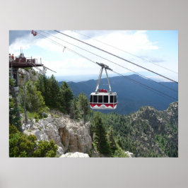 Poster de Sandia Peak, Albuquerque, Nouveau-Mexiqu