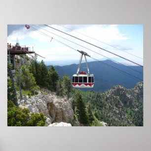 Poster de Sandia Peak, Albuquerque, Nouveau-Mexiqu