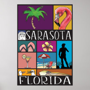Poster de Sarasota Florida