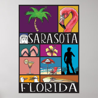 Poster de Sarasota Florida