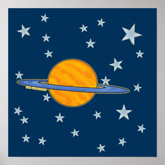 Poster de Saturne (Devant)