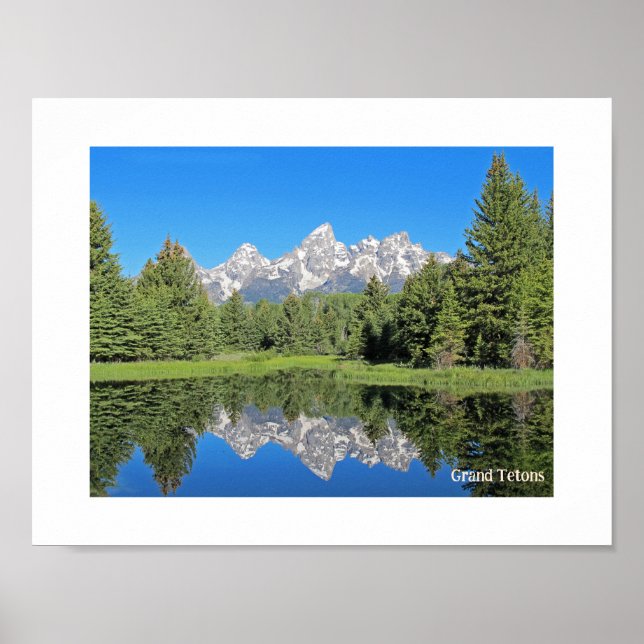 Poster de Schwabacher's Landing, Grand Teton NP (Devant)