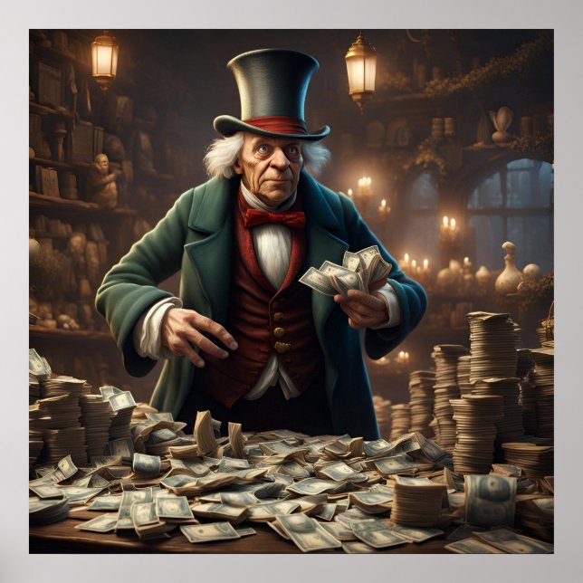 Poster de Scrooge (Devant)