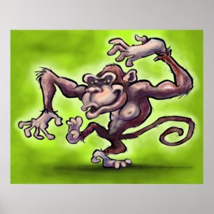 Poster de singe