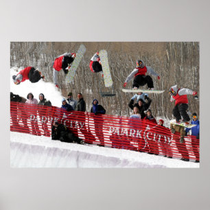 Poster de snowboard
