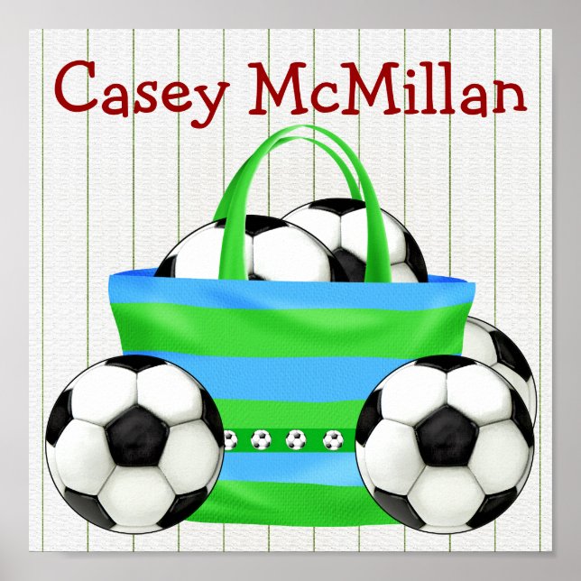 Poster de soccer - SRF (Devant)