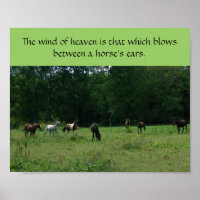 Poster de soutien Secourt du cheval de course