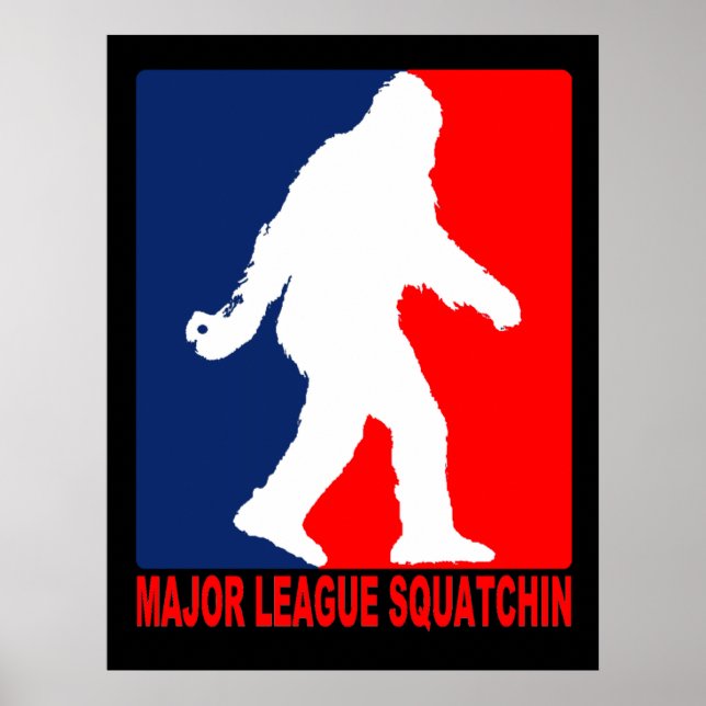 Poster de squatching de la Ligue majeure (Devant)