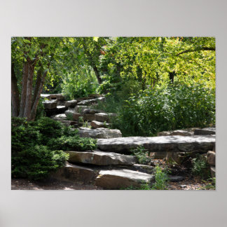 Poster de Stone Pathway in Nature