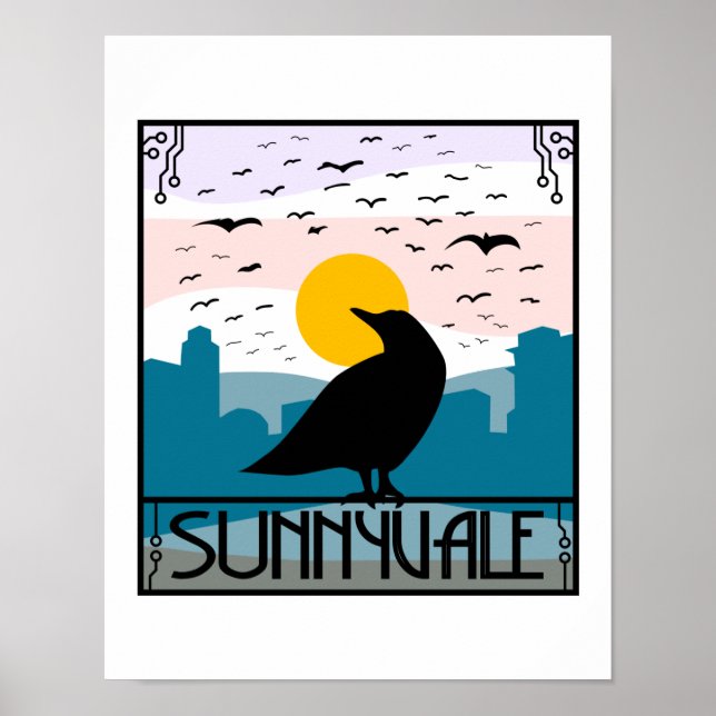Poster de Sunnyvale Crow (Devant)