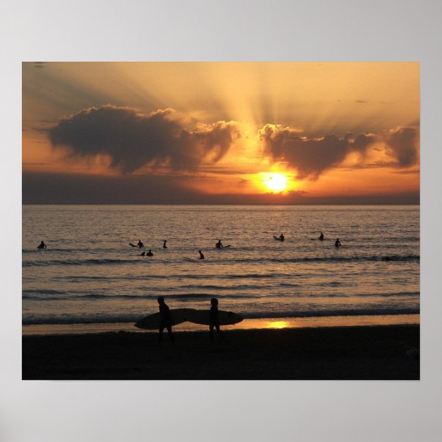 Poster de surf Heaven (Devant)