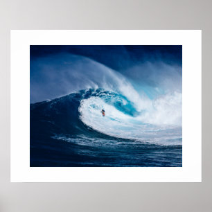 Poster de surfer