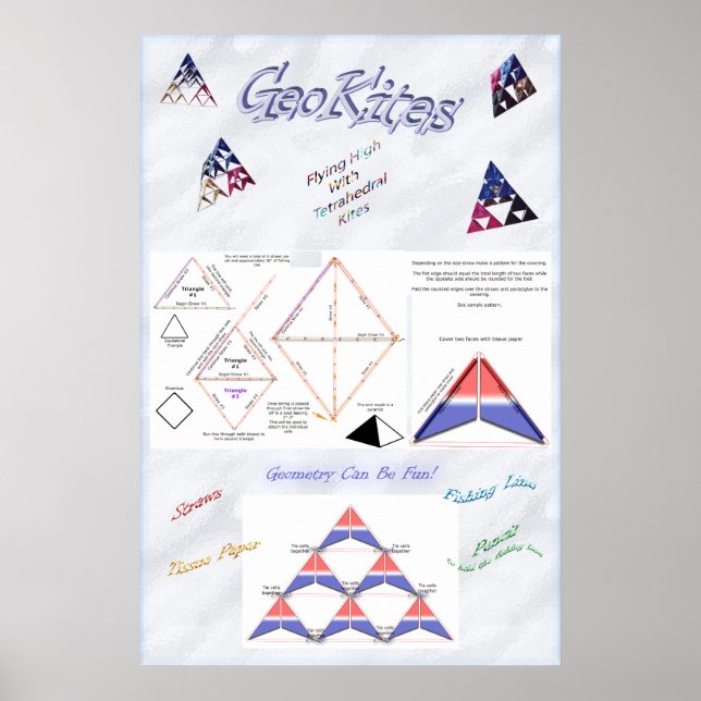 Poster de Tetrahedryl Kite (Devant)