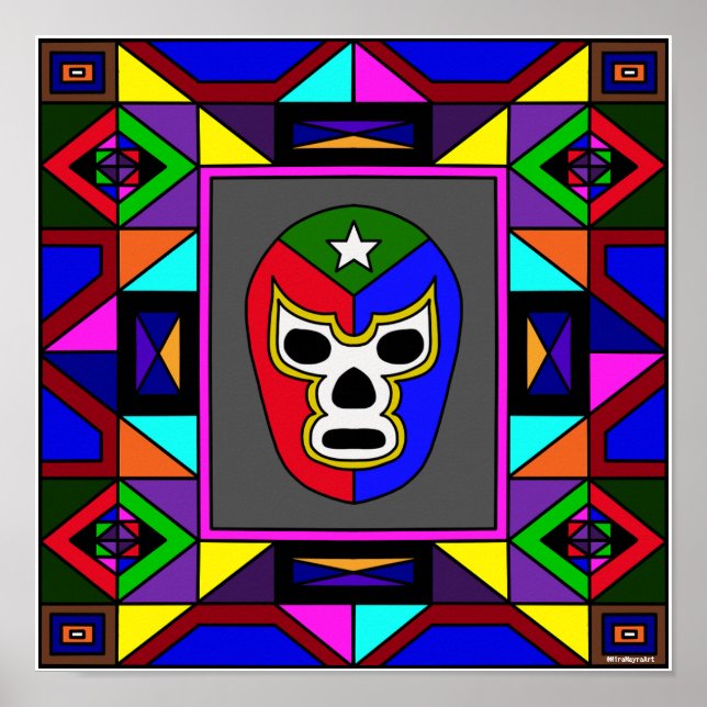 Poster de TexMex Luchador (Devant)