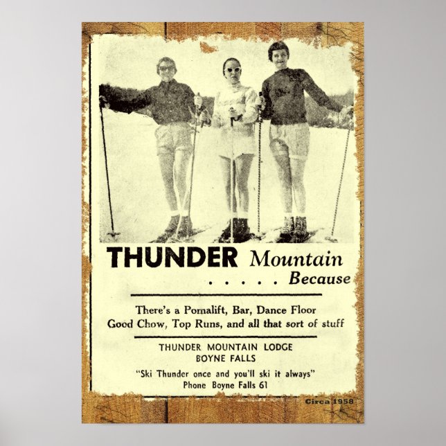Poster de Thunder Mountain (Devant)