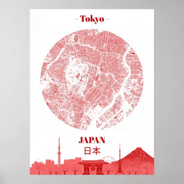 Poster de Tokyo (Devant)